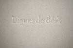 "Carnets d'Atelier N°3/ Ligne de désir"